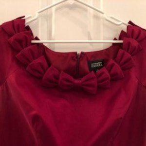 Adrianna Papell - Beautiful Maroon / Wine Colored Dress - Size 12